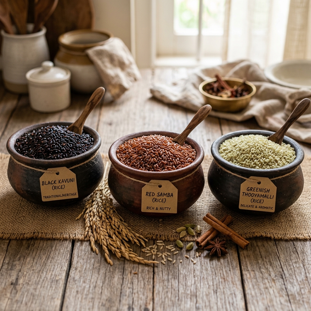 5 Traditional Rice Varieties Every Tamil Kitchen Should Stock